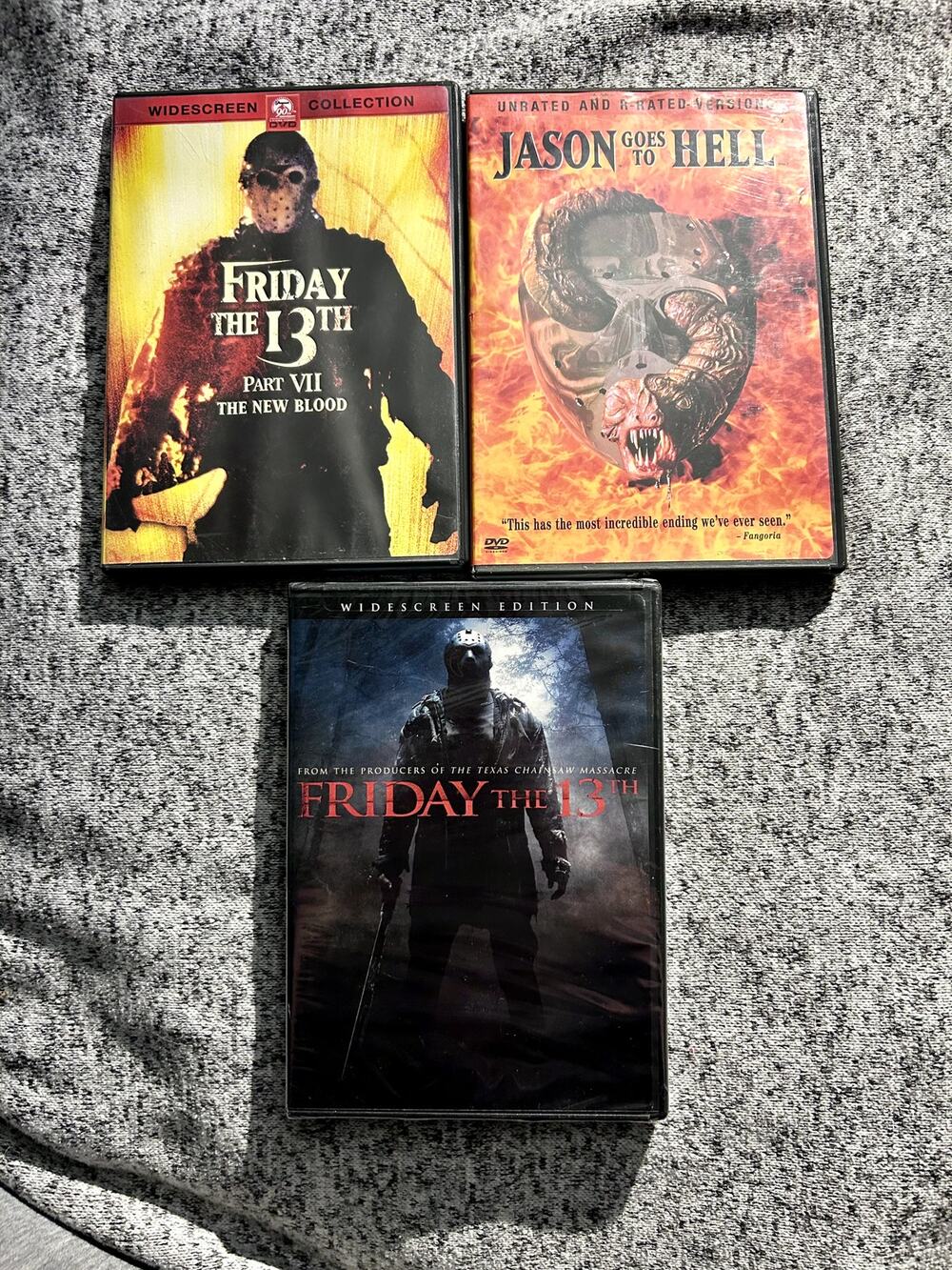 Jason Voorhees Friday the 13th Bundle Part VII Jason Goes to Hell Remake Horror